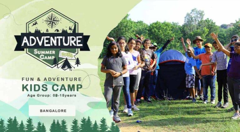 outdoor adventure bangalore camp FOR KIDS