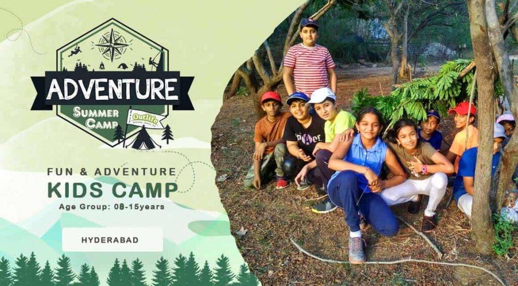 Outdoro Adventure Hyderabad Camp FOR KIDS